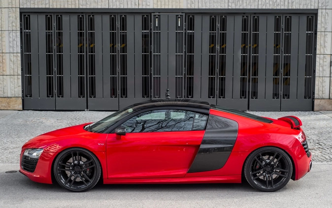 Audi R8 cena 409000 przebieg: 20880, rok produkcji 2014 z Warszawa małe 781